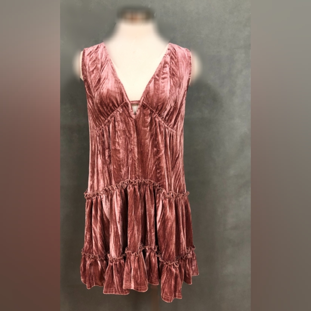 Suede Midi Dress